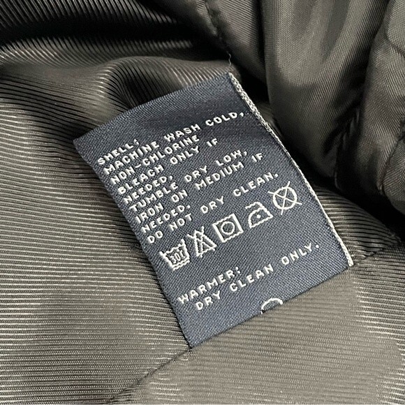 London Fog Men's Black Trench Coat with Zip in / out Liner Size 44 Long - Picture 14 of 15